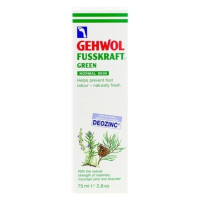 GEHWOL FUSSKRAFT Green - For sweaty feet – naturally fresh - 75 ml