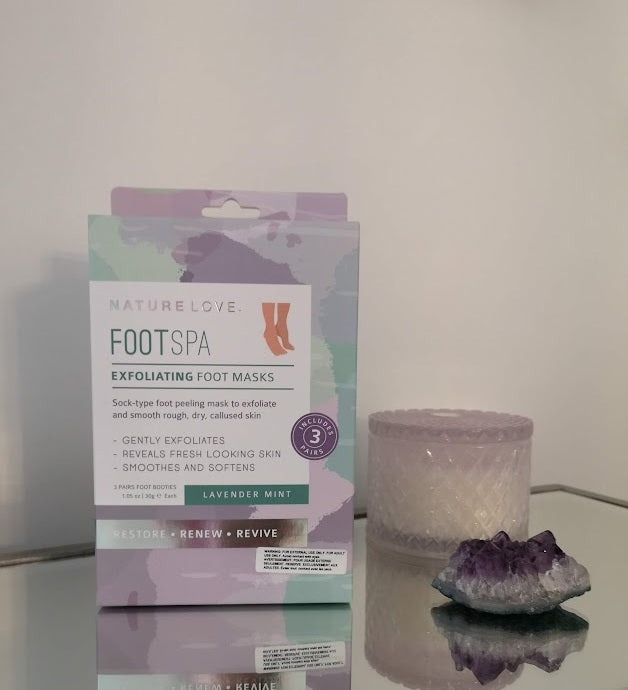 Foot Spa - Exfoliating Foot Masks – Lavender Mint