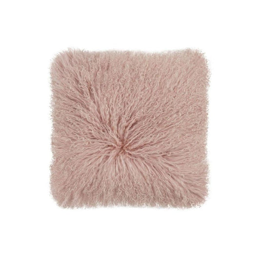 Cushion Pillow – Faux Sheepskin - Rose