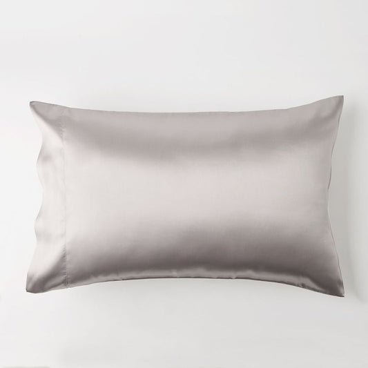 Pillowcase - Silk - Silver