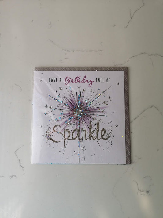 Gift Cards - Happy Birthday - Sparkle